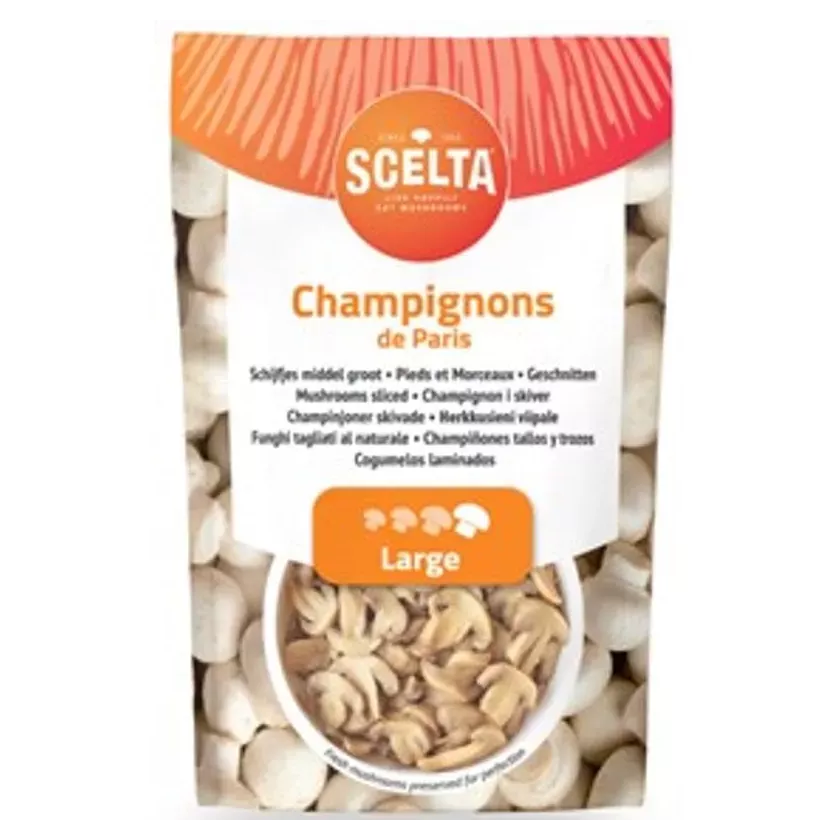 Champignons eminces large 2,46kg bleu