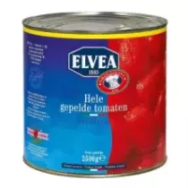 Tomates entieres pelees 2,5kg Elvea Gran Cuci