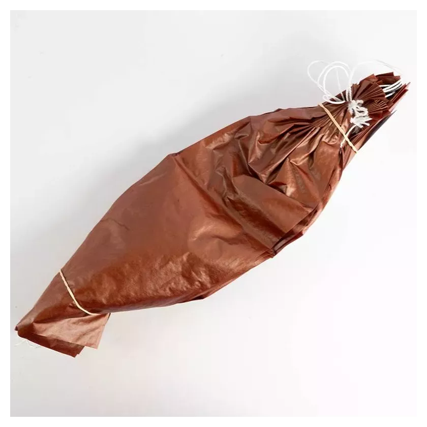 Boyau faser 105x50cm brun Nalo Top