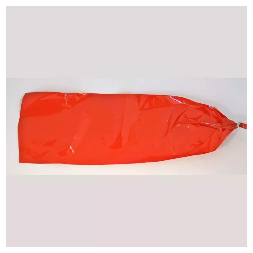 Boyau nylon TP 160x50cm rouge Multibar-brillant