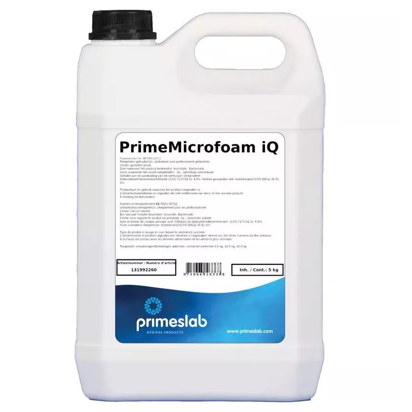 Nettoyant mousse desinfectant PrimeMicrofoam iQ