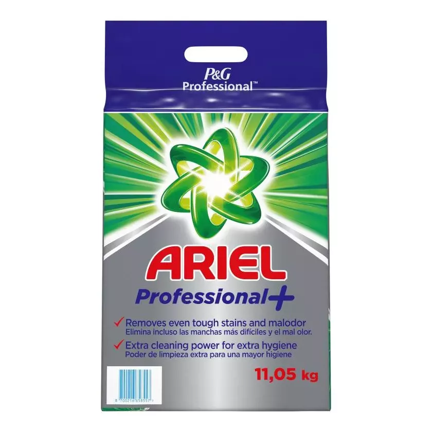 Ariel Professional Formula Pro Plus lessive en poudre 11,05kg 130 doses