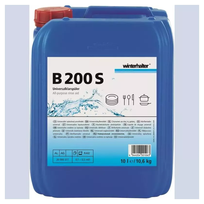 Produit de rincage B200 S 10L