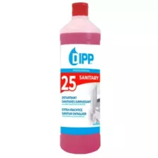 Nettoyant sanitaires et anticalcaire 25 DIPP surpuissant