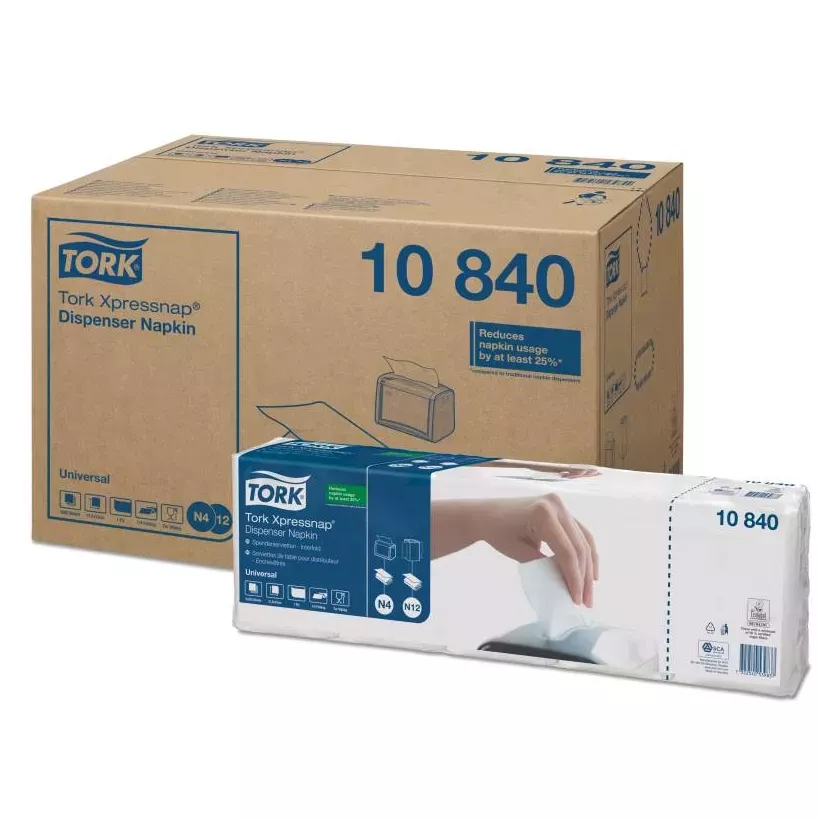 Tork napkin for disp N4-10840 IFOLD
