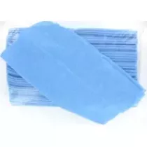 Chiffon non-tisse bleu 42x38cm