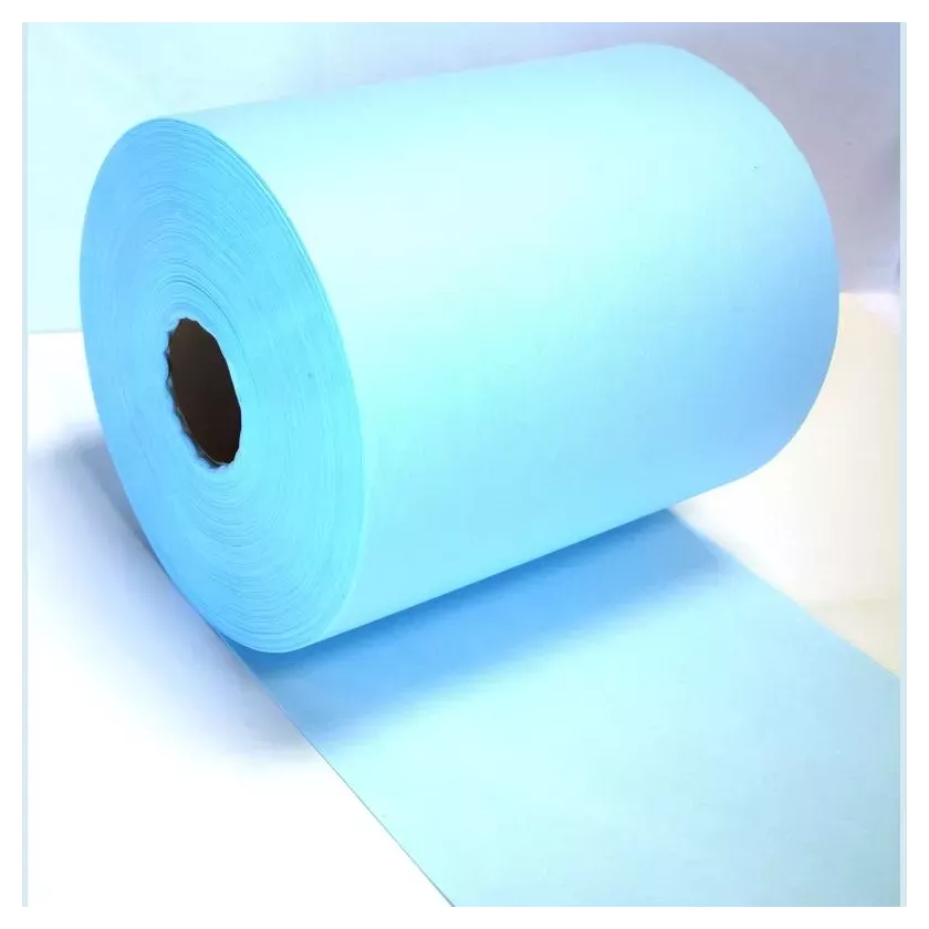Chiffon sur rouleau bleu clair 38x30cm 500 feuilles