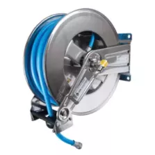 Enrouleur nettoyage avec tuyau 20 metres inox SF