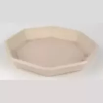 Octaview bagasse naturel 230x230x80mm