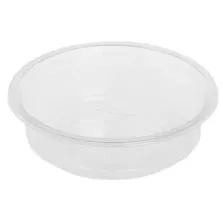 PLA ravier 240ml transparent diametre 121x35mm