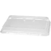 RPET couvercle ravier bagasse 1200ml 239x165x28mm Duni 188063