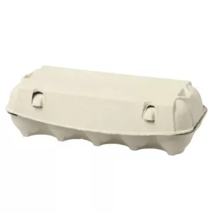 Boite a oeufs Effect Jumbo 10 non imprimee grise