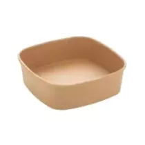 Bol carre carton/PE 900ml 170x170x50mm