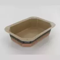 Ravier carton/film Claes JP imprime sur mesure 640ml 187x137x40mm recycle