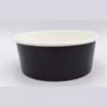 Bol carton/PE 1000ml noir d148x78mm