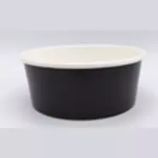 Karton-PE bowl 900ml noir d184x50mm