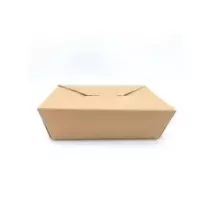 Boite carton/PE 2000ml kraft brun 196x140x65mm