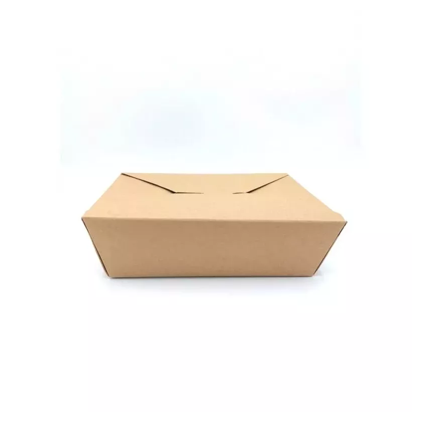 Boite carton/PE 2000ml kraft brun 196x140x65mm