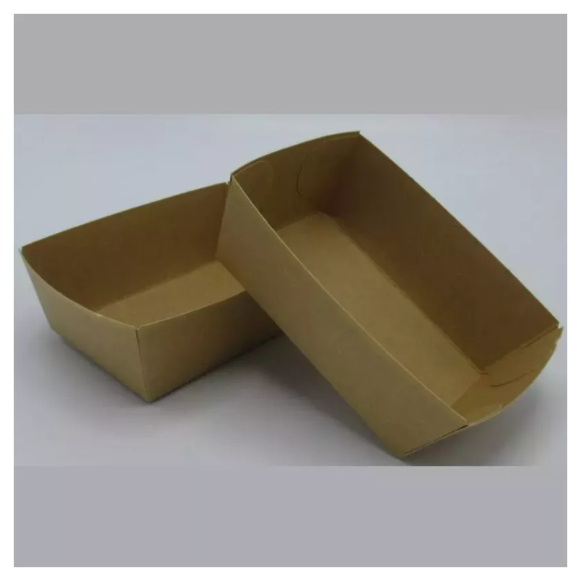 Ravier carton brun 150x90x50mm ECO