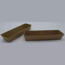 Ravier carton A16 brun 185x40x35mm ECO