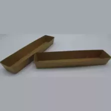 Ravier carton A16L brun 220x40x35mm ECO