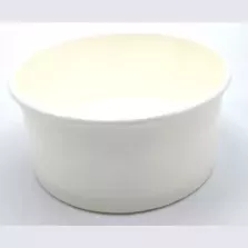 Bol carton/PE 250ml blanc d100x46mm ECO
