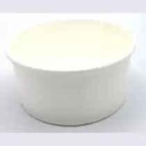 Bol carton/PE 250ml blanc d100x46mm ECO