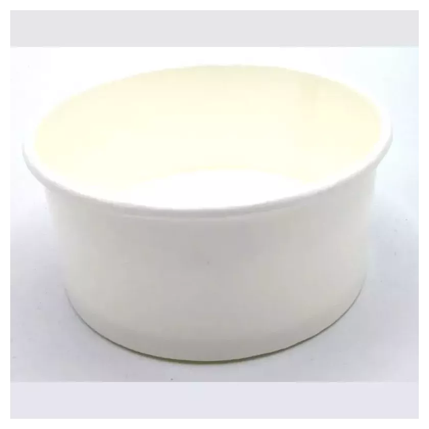 Bol carton/PE 250ml blanc d100x46mm ECO