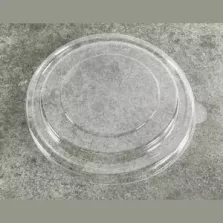 PET couvercle carton PE bowl transparent diametre 100mm