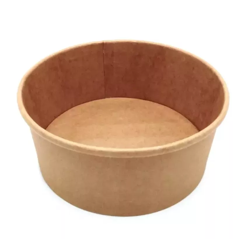 Bol carton/PE 750ml brun d148x60mm ECO