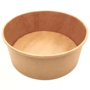 Bol carton/PE 1300ml brun d184x70mm ECO