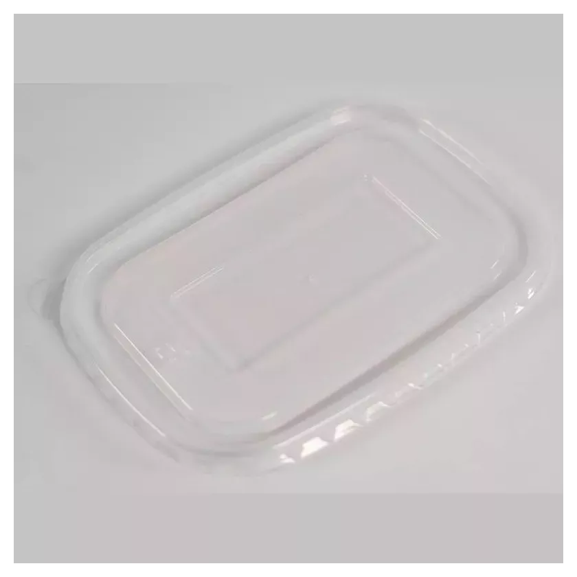 PP couvercle carton PE ravier transparent 500-750-1000ml rectangulaire