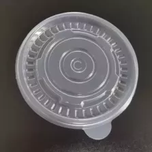 PP couvercle carton PE cup transparent