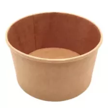 Gobelet carton/PE 480ml brun d99xh99mm