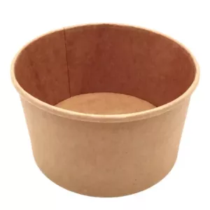 Gobelet carton/PE 480ml brun d99xh99mm
