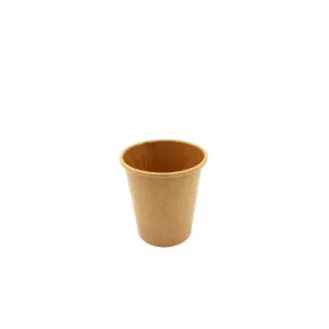 Gobelet carton/PE 90ml brun d56x60mm