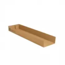 Plaque carton pour sandwiches 285x73x30mm