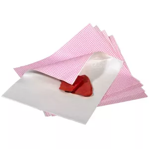 Papier duplex 40x48cm Vichy rose