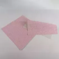 Papier duplex 50x64cm Vichy rose