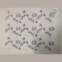 Duplex ECO blanc 40x48cm poisson