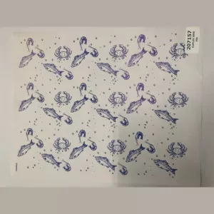 Duplex ECO blanc 40x48cm poisson