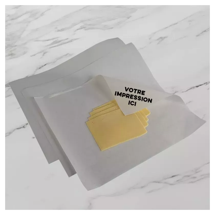 Duplex Lux Pack imprime 33x30 50g kraft blanc