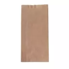 Sac papier stand brun 40g 4 poches ficele 310x140x(2x37,5)mm Linepack