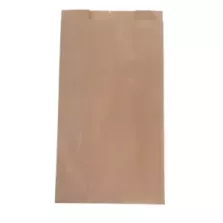 Sac papier stand brun 40g 6 poches ficele 350x180x(2x50)mm Linepack
