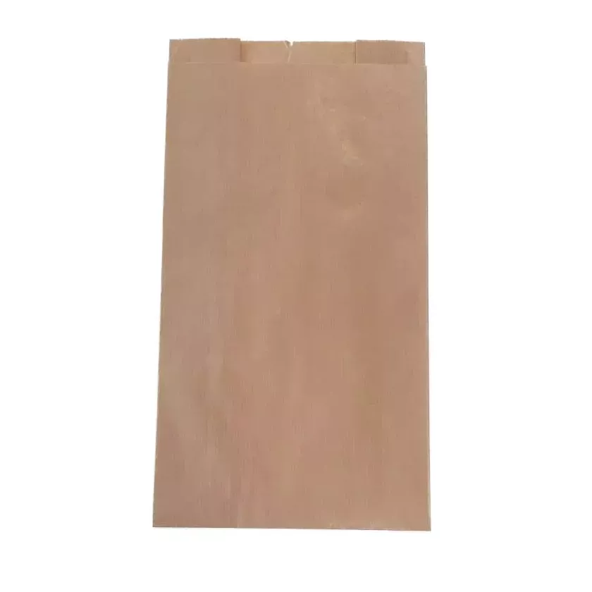 Sac papier stand brun 40g 6 poches ficele 350x180x(2x50)mm Linepack
