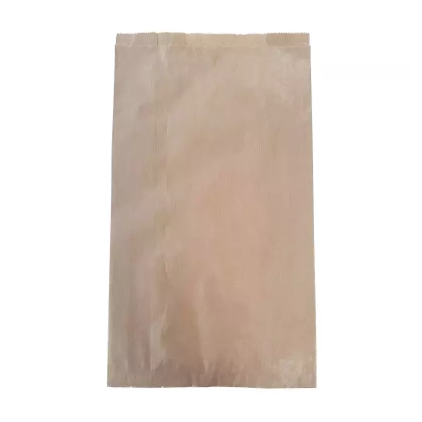 Sac papier stand brun 40g 12 poches ficele 410x230x(2x50)mm Linepack