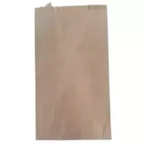 Sac papier stand brun 50g 20 poches 480x260x(2x65)mm Linepack