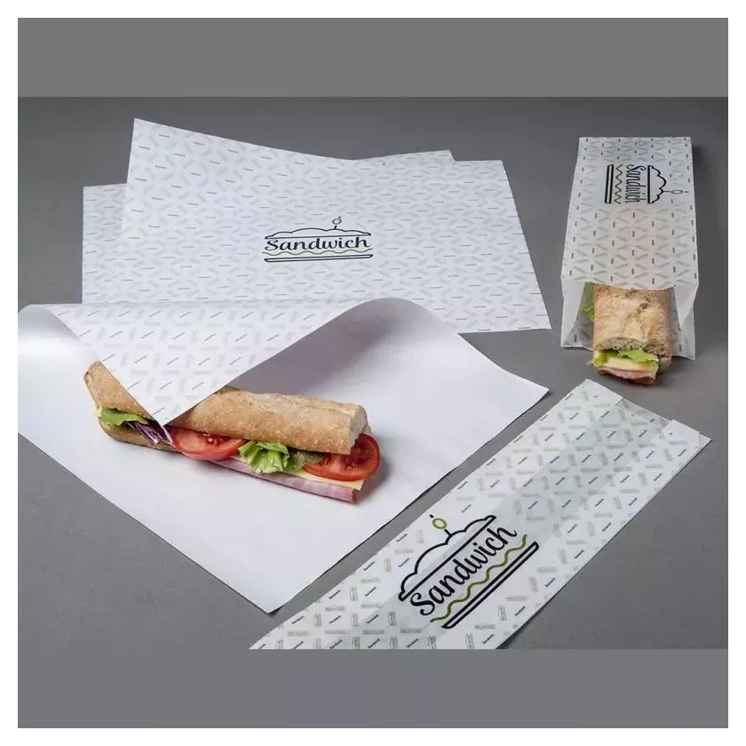 Sac Dagobert kraft design sandwich 400x120x(2x41)mm