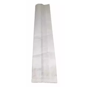 Sac baguette standard kraft 620x95x(2x37)mm 1 piece blanc