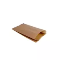 Sac a pain kraft brun 480x180x(2x50)mm 1kg carre
